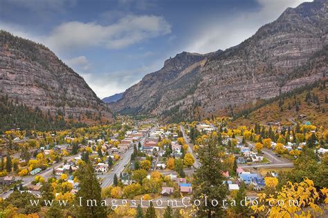 Ouray Colorado In Autumn 1 Ouray Images From Colorado