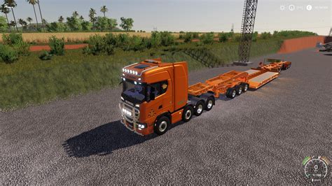 Scania Heavy Hauler 8x4 V10 Fs19 Landwirtschafts Simulator 19 Mods