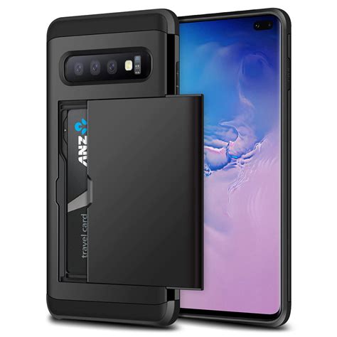 Questions about samsung galaxy store. Tough Armour Slide Case Card Holder for Samsung Galaxy S10+