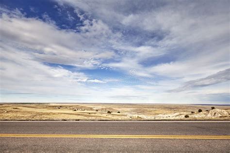 Desert Road Travel Concept Background Usa Stock Image Image Of