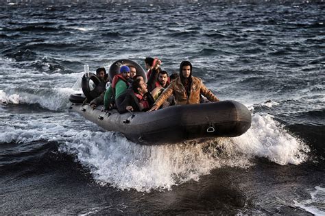 Migrants Refugees Traveling To Europe Across Mediterranean Up Sharply