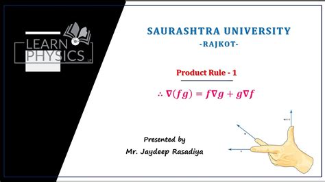 Product Rule Of Gradient Gradient Product Rule Product Rule Youtube