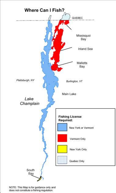 Lake Champlain Reciprocal Fishing License Nys Dept Of Environmental