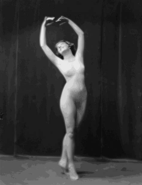 Nude Dancer Lady 1917 Openclipart
