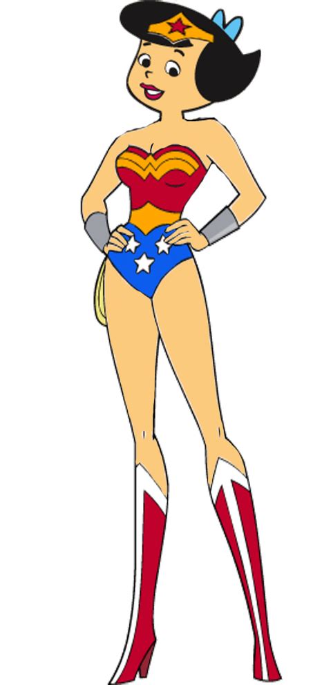 Betty Rubble As Wonder Woman By Optimusbroderick83 On Deviantart