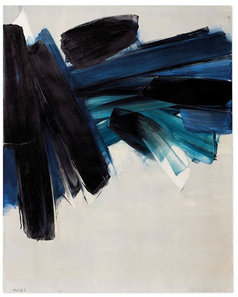 Abstracted Distractions Pierre Soulages Painting 162 X 130 Cm 9