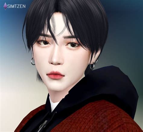 The Sims 4 Beomgyu Txt Cc List Sims The Sims 4 Skin Sims Hair