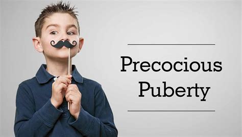 The Rise Of Precocious Puberty With Images Precocious Puberty Puberty