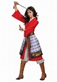 Women's Mulan Deluxe Hero Red Costume