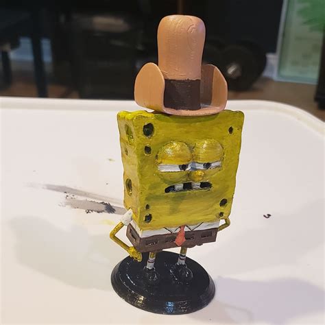 Spongebob As Dirty Dan 3d Model 3d Printable Cgtrader