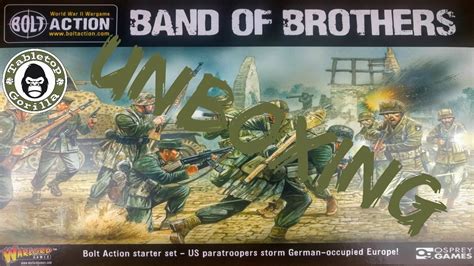 Unboxing Bolt Action 2 Starterset Band Of Brothers Von Warlord Games