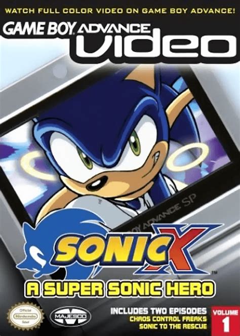 Buy Game Boy Advance Video Sonic X Volume 1 For Gba Retroplace