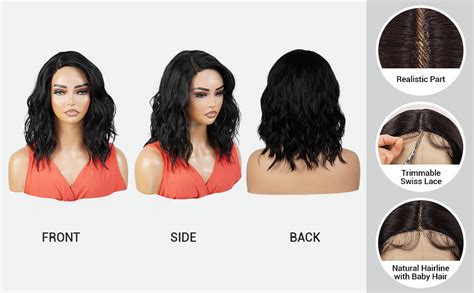 Amazon Studiocut By Pros Loose Wave Bob Wigs Lace Front Wigs