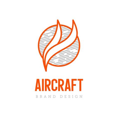 Premium Vector Aircraft Wings Logo Design
