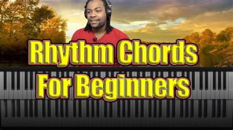 Rhythm Chords Beginners Intermediates Piano Lesson With Warren