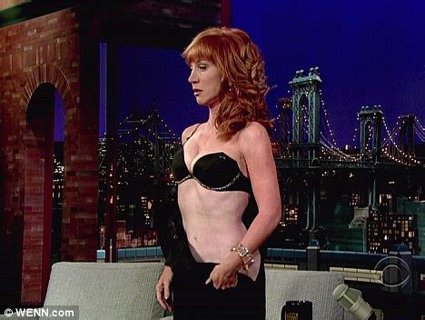 Kathy Griffin Strips On Live TV Yet AGAIN During Interview Daily Mail Online