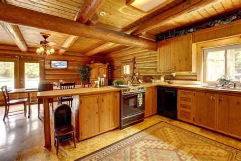 30 Classic Cabin Kitchen Ideas Design And Pictures