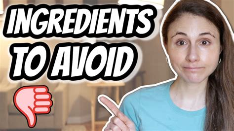 10 Ingredients To Avoid In Skin Care Products Dr Dray Youtube