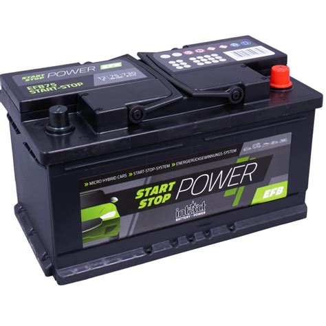 Akumulator Intact Start Stop Power Efb 12v 75ah Top Start