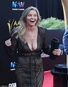 AACTA Awards 2016: Tammy MacIntosh flaunts cleavage as she makes a bold ...