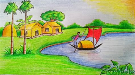 Indian Village Drawings At Explore Collection Of