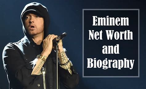 Eminem Net Worth And Biography 2023