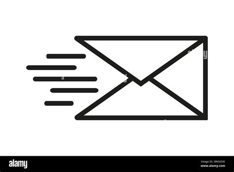 Send Message Icon On White Background Vector Stock Vector Image And Art