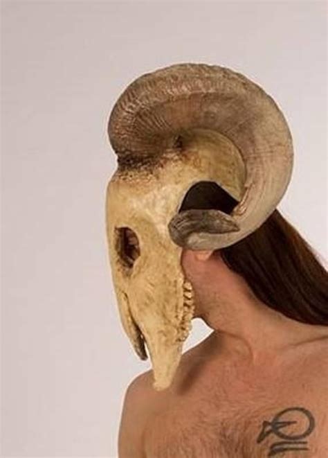 Ram Skull Mask In Lxl Skull Mask Ram Skull Animal Masks