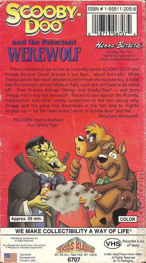 Scooby Doo And The Reluctant Werewolf Video Collection 60 Off