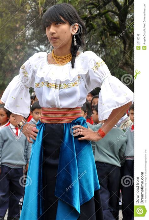 Traditional Ecuadorian Woman Ecuadorian Clothing Traditional Dresses Ecuador Clothes