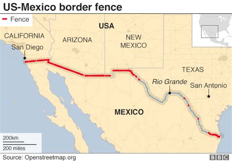 Trump Mengumumkan Kondisi Darurat Atas Dinding Perbatasan Meksiko