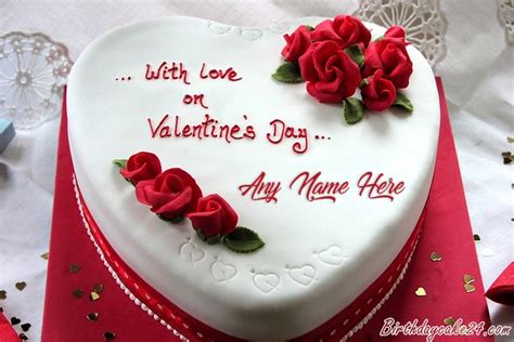 Valentine's day desserts, of course! write name on birthday cake - page 4