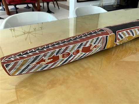 An Australian Aboriginal Wood Carving Of A Crocodile