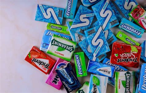 Chewing Gum Various Brands Orbit Extra Eclipse Freedent Wrigley