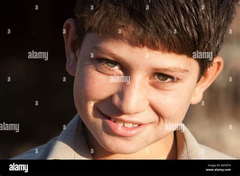 Pashtun Boy In Jalalabad Nangarhar Province Afghanistan Stock Photo