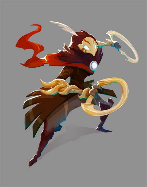 Character Concepts Made For A Moba Style Game Project For The Emerald
