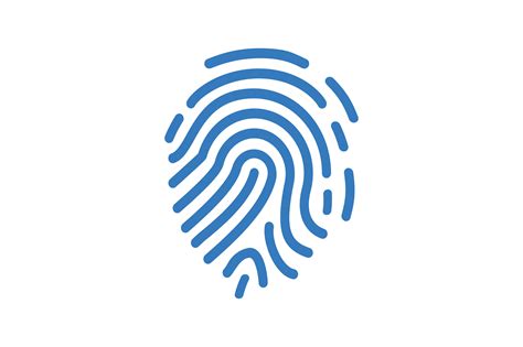 Biometric Fingerprint Icon Graphic By Hr Gold · Creative Fabrica