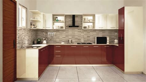Small U Shaped Modular Kitchen Design Add More Space With Modular