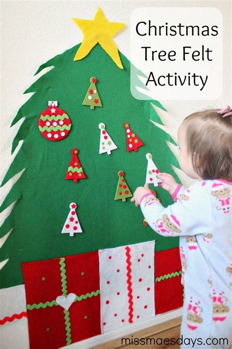 String art not only looks amazing on your dorm room wall, but it's a simple project that you can do yourself. Do It Yourself: Christmas Tree Felt Activity for Kids | Felt christmas, Diy christmas tree, Xmas ...