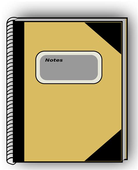 Notebook clipart notebook cover, Notebook notebook cover Transparent ...