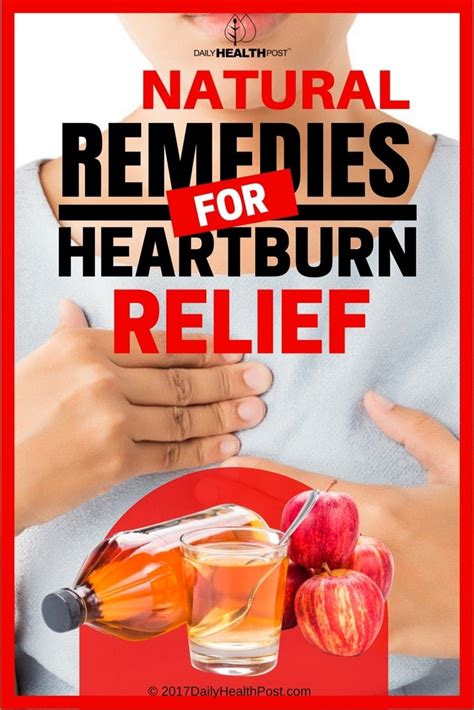 Natural Remedies For Heartburn Relief Health Management College