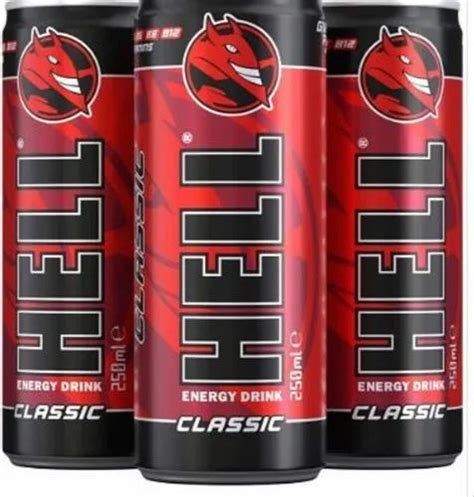 Hell Energy Drink Classic 24 X 250ml Packaging Size 24x250 Ml Per Case At Rs 50piece In New