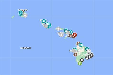 Hawaiian Islands Map With Pics To Choose The Best Island To Visit In