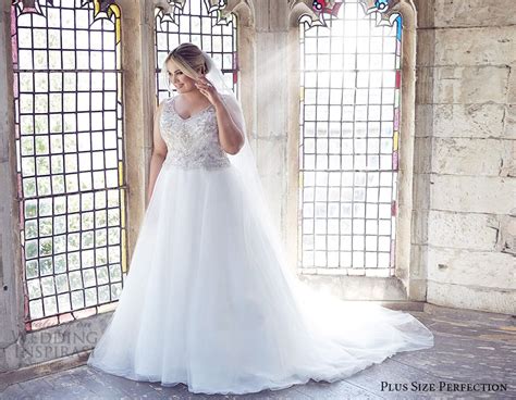 plus size perfection wedding dresses — “it s a love story” campaign wedding inspirasi
