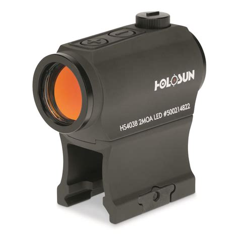 Holosun Hs403b Micro Reflex Sight 712734 Red Dot Sights At Sportsman