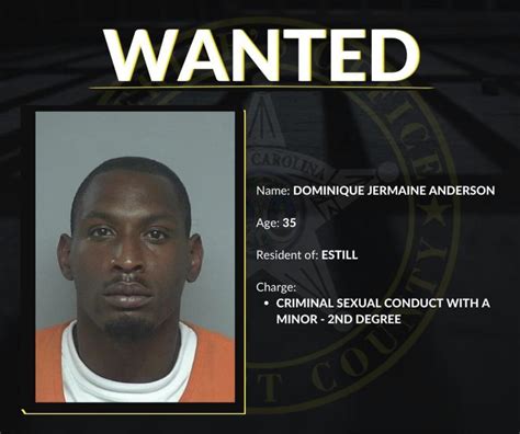 Beaufort Co Sheriff’s Office Searching For Man Wanted On Sexual Conduct With A Minor Charge