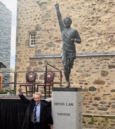 The Sporting Statues Project Denis Law Broad Street Aberdeen