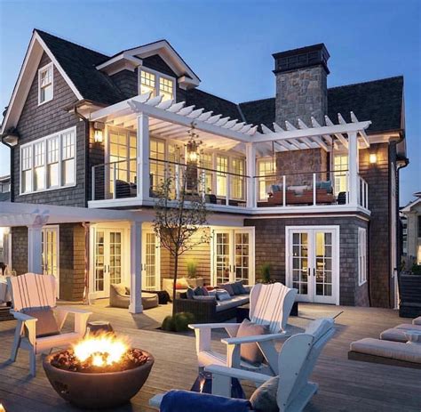 Beach House Outdoor Living Space House Designs Exterior Beach House