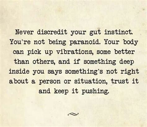 Gut Instinct Sayings Photo Quotes Inspirational Quotes