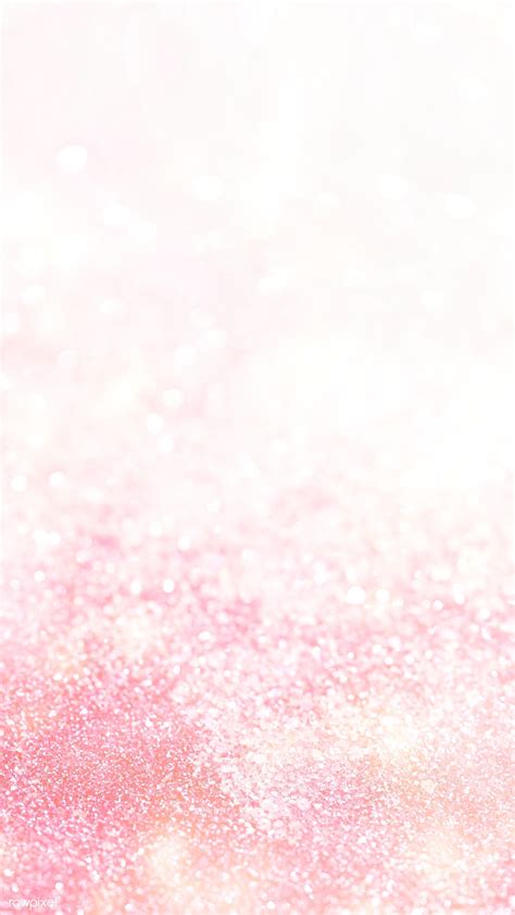 Light Pink Glitter Gradient Background Mobile Phone Wallpaper Premium